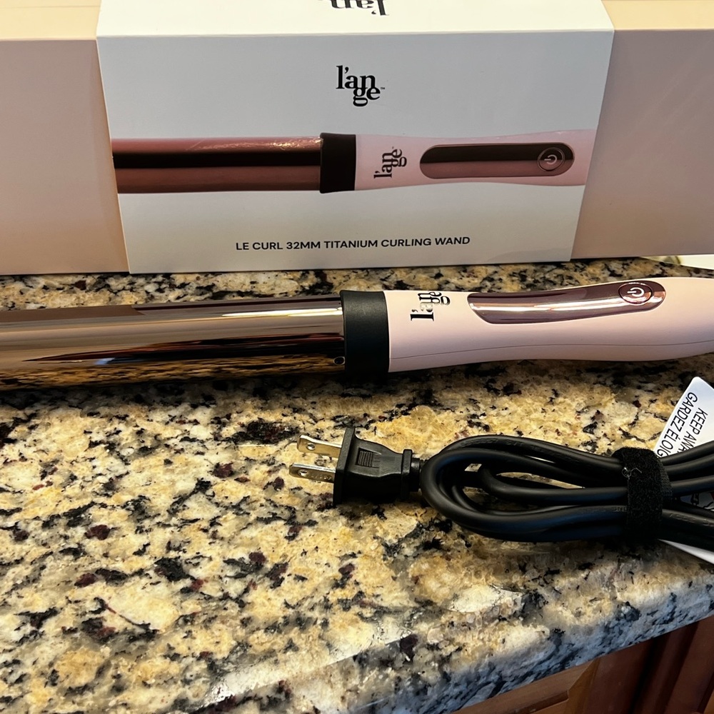 L’ange curling wand 32 mm new in box